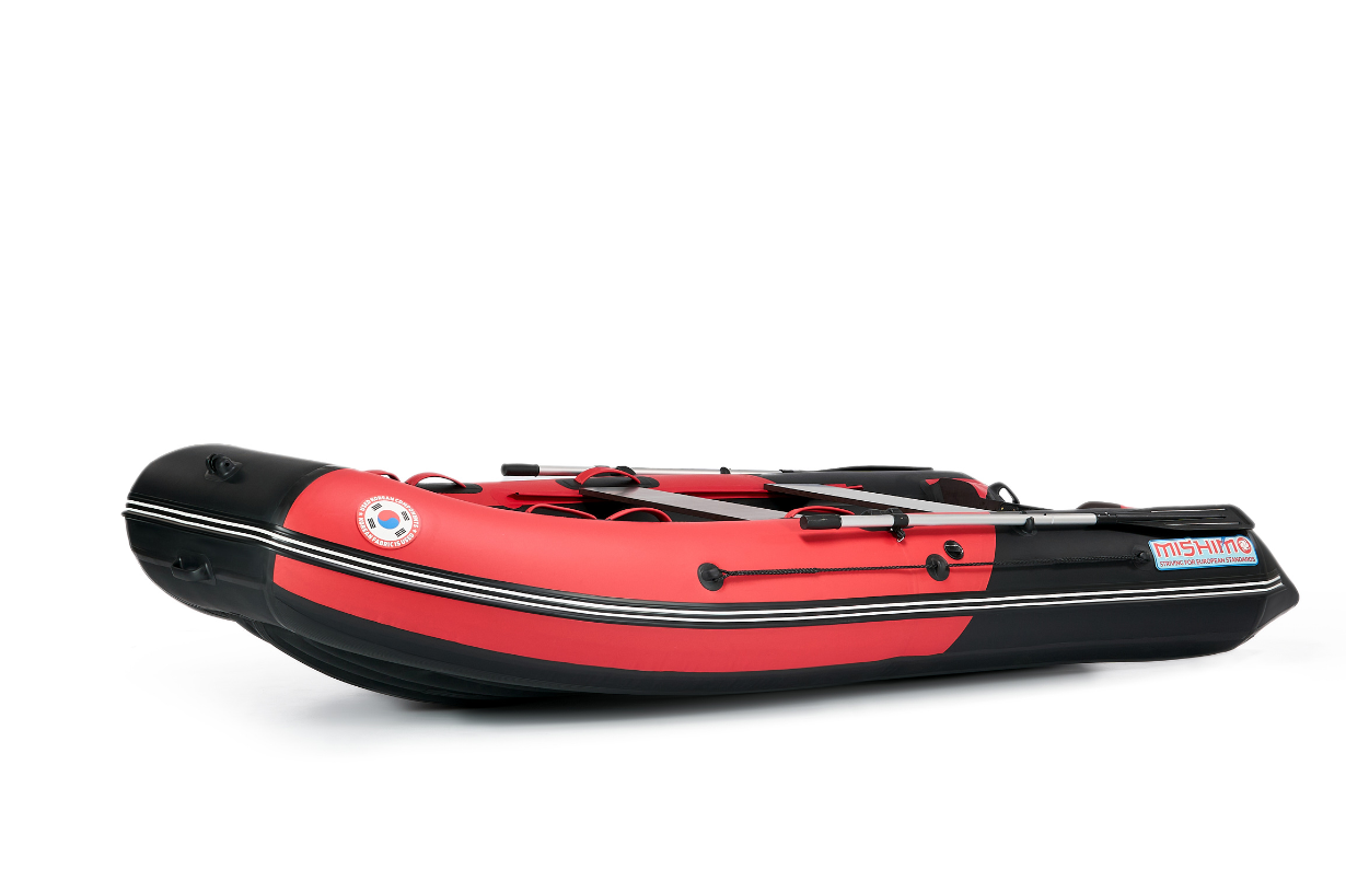 КОМПЛЕКТ ЛОДКА MISHIMO PRO 350 + ЛОДОЧНЫЙ МОТОР MARLIN MP 9.9 (15) AMHS PROLINE в Красногорске