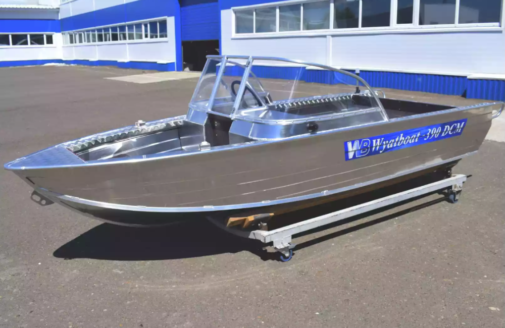 Алюминиевая лодка Wyatboat-390 DCM в Красногорске