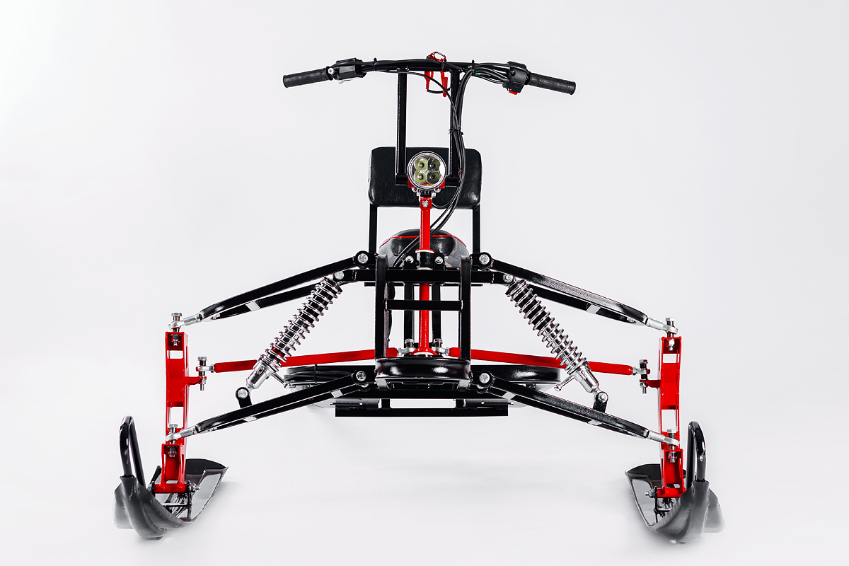 Лыжный модуль IKUDZO TERRAIN с подогревом ручек металлические лыжи в Красногорске