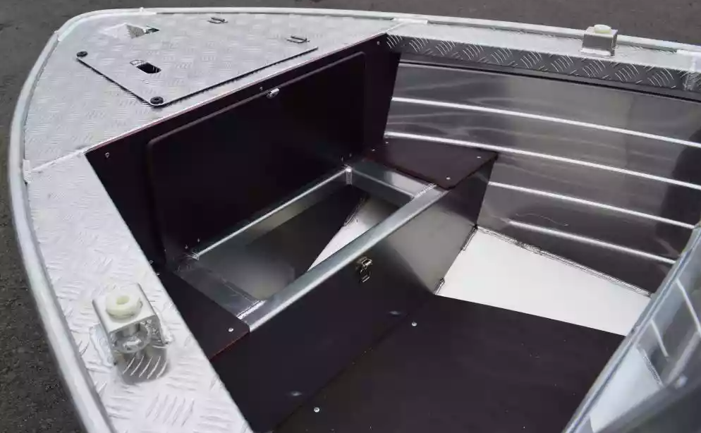 Алюминиевая лодка Wyatboat-390 DCM Увеличенный борт в Красногорске