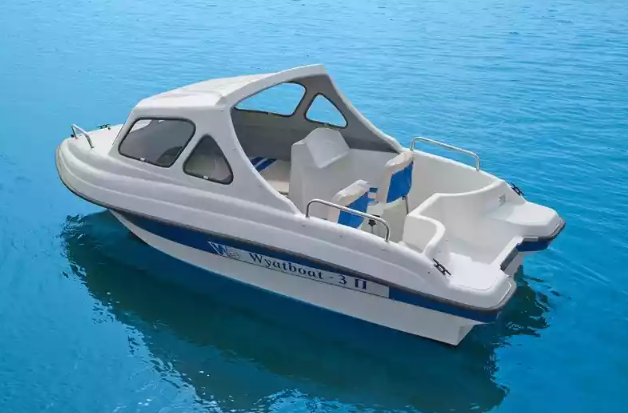 Стеклопластиковый катер Wyatboat-3 П (полурубка) в Красногорске