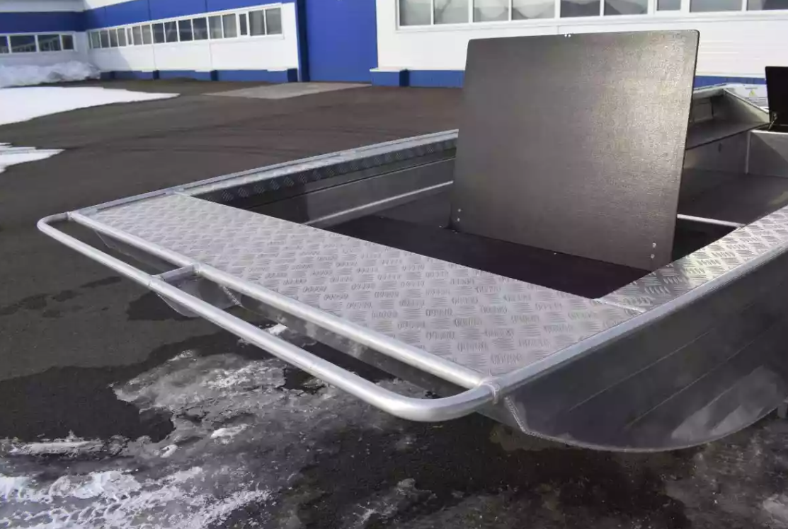 Алюминиевая лодка Wyatboat-490 Jonboat в Красногорске