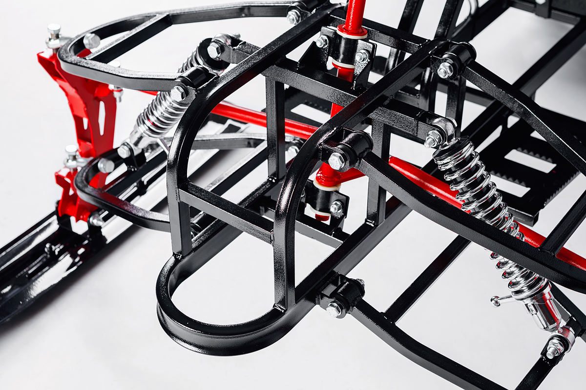 Лыжный модуль IKUDZO TERRAIN с подогревом ручек металлические лыжи в Красногорске