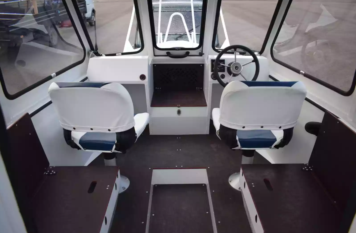 Алюминиевый катер Неман-500 (закрытая рубка) в Красногорске