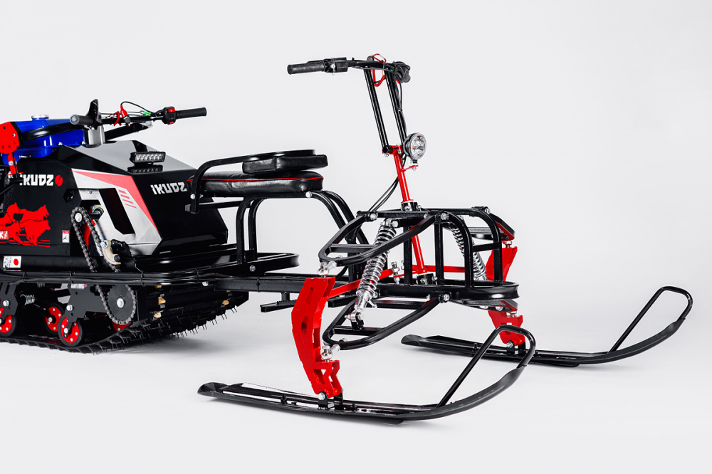 Лыжный модуль IKUDZO TERRAIN с подогревом ручек металлические лыжи в Красногорске