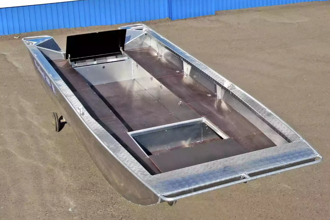 Алюминиевая лодка Wyatboat-490 Jonboat в Красногорске