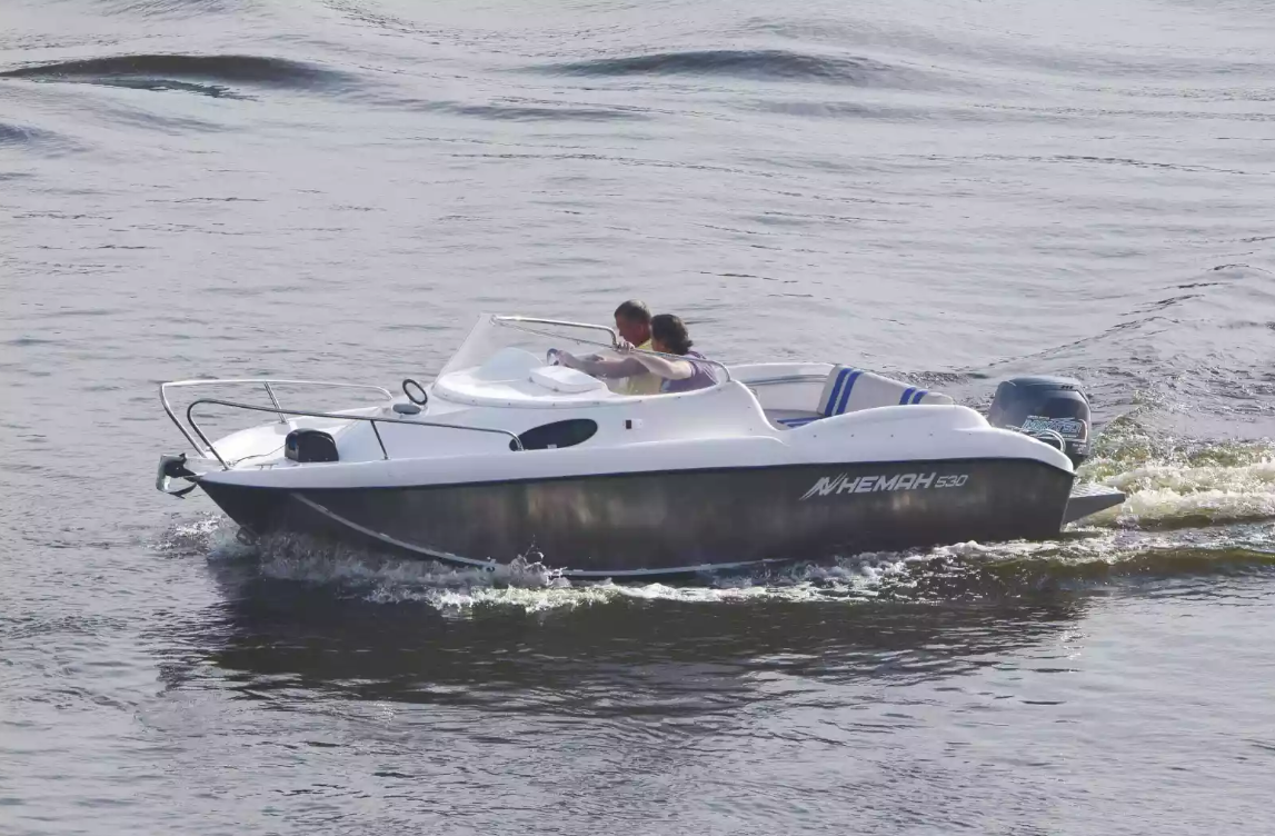 Комбинированный катер Neman-530 с каютой в Красногорске