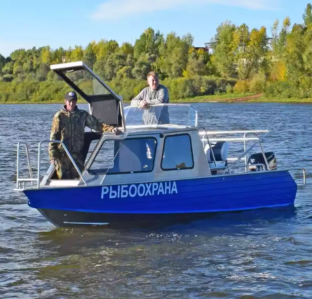 Алюминиевый катер Неман 550 с каютой в Красногорске