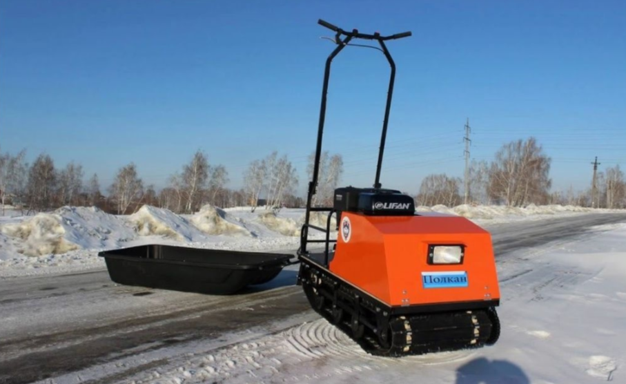 Мотобуксировщик Полкан мини 500К 15 л.с. в Красногорске