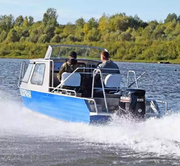 Алюминиевый катер Неман 550 с каютой в Красногорске