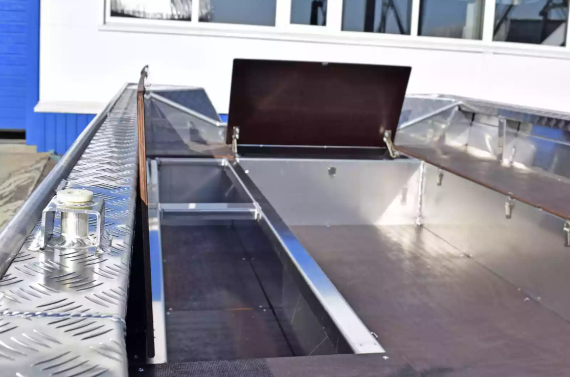 Алюминиевая лодка Wyatboat-490 Jonboat в Красногорске