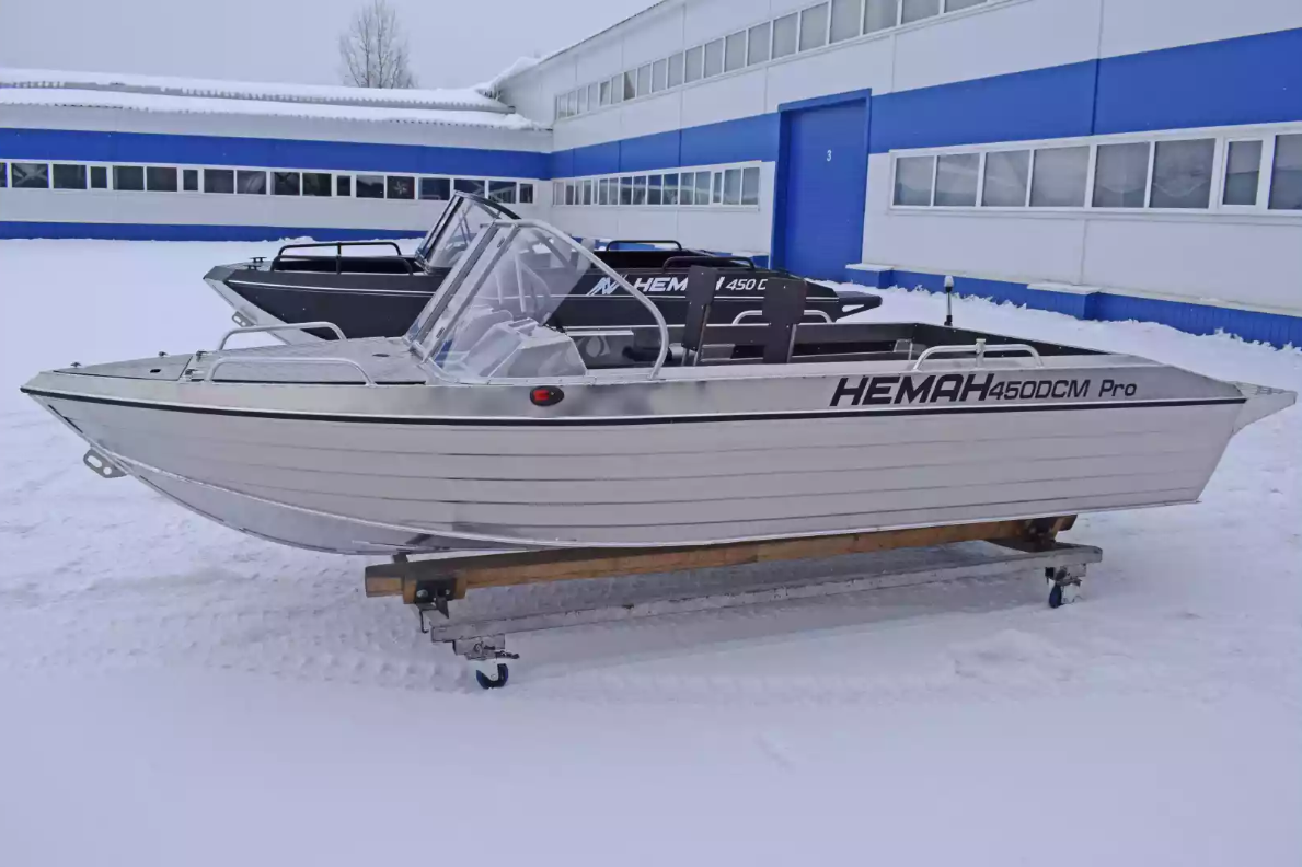 Алюминиевый катер Neman-450 DCM PRO в Красногорске