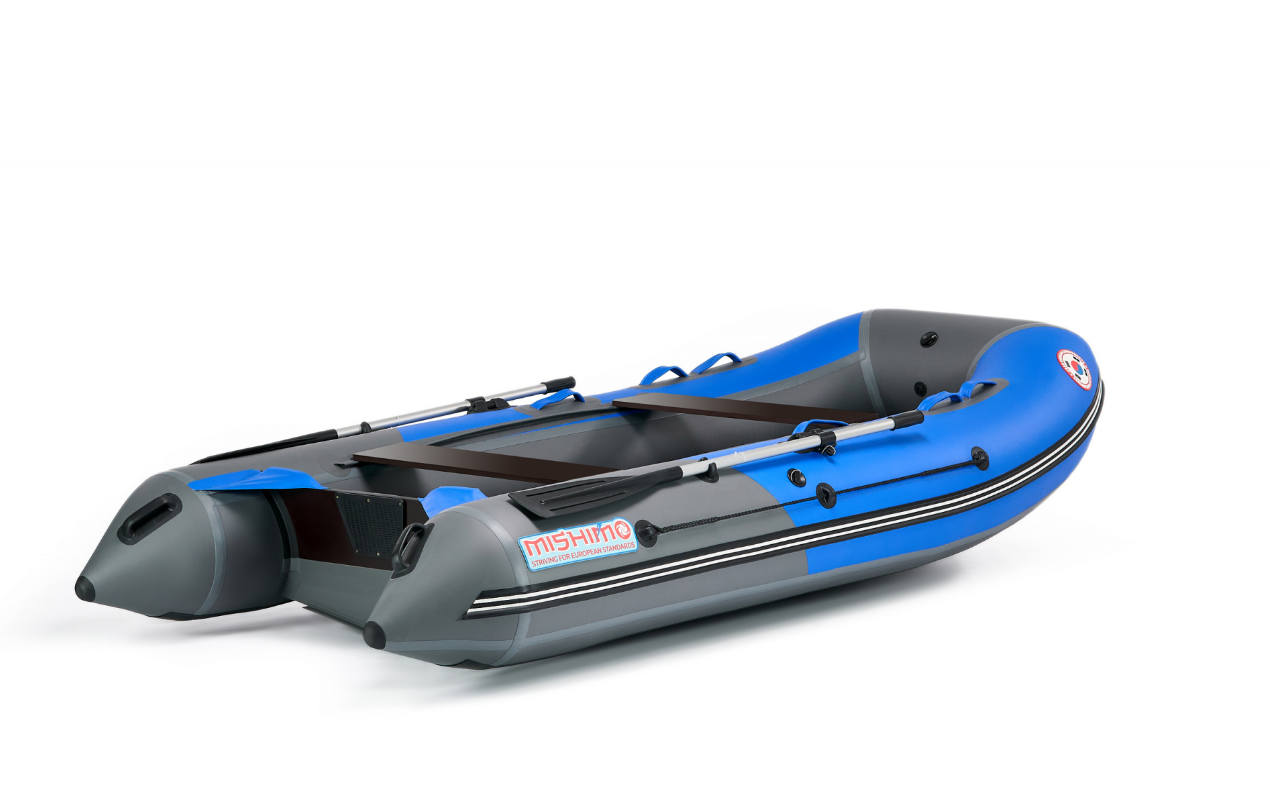 КОМПЛЕКТ ЛОДКА MISHIMO PRO 350 + ЛОДОЧНЫЙ МОТОР MARLIN MP 9.9 (15) AMHS PROLINE в Красногорске