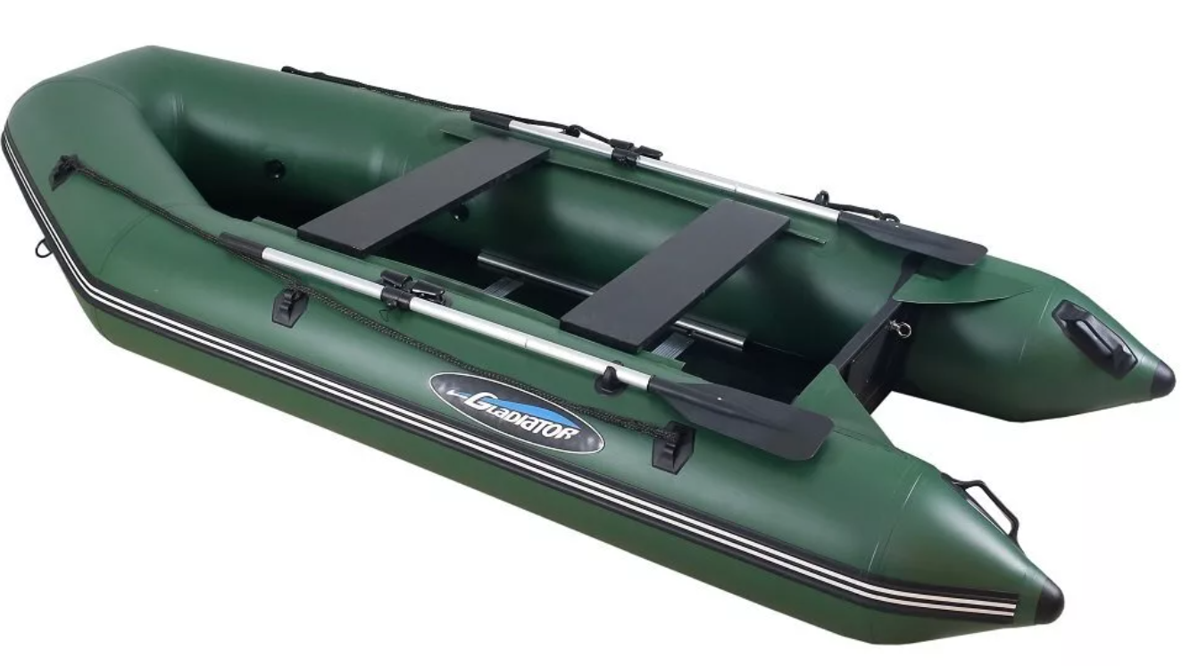 МОТОРНО-ГРЕБНАЯ ЛОДКА ПВХ GLADIATOR A 280 ТК С ФАНЕРНЫМ ДНОМ в Красногорске