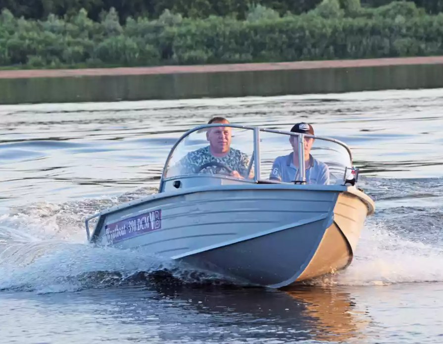 Алюминиевая лодка Wyatboat-390 DCM в Красногорске