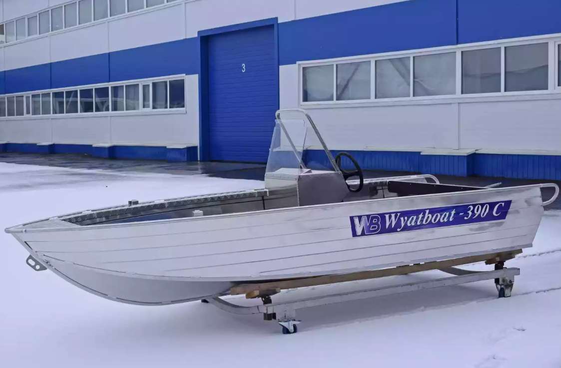 Алюминиевая лодка Wyatboat-390 C в Красногорске