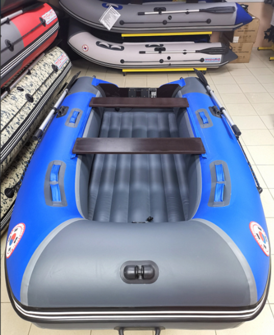 КОМПЛЕКТ Лодка MISHIMO PRO 350 + ЛОДОЧНЫЙ МОТОР MARLIN MP 9.9 (20) AMHS PRO в Красногорске