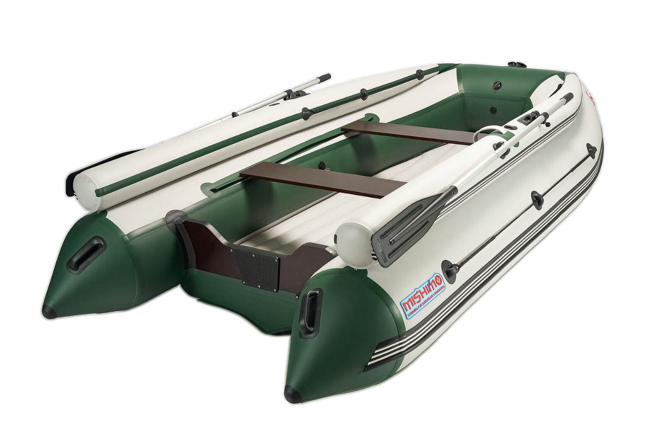 КОМПЛЕКТ ЛОДКА MISHIMO FAMILY LITE 370 + МОТОР MARLIN MP 9.9 AMHS PROLINE FORCE в Красногорске