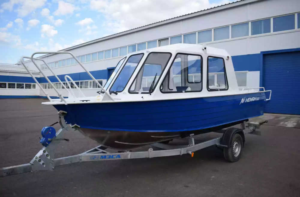 Алюминиевый катер Неман-500 (закрытая рубка) в Красногорске