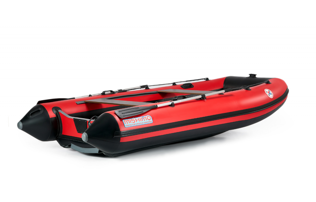 КОМПЛЕКТ ЛОДКА MISHIMO RAPID 360 + ЛОДОЧНЫЙ МОТОР MARLIN PROLINE MP 9.9 (15) AMHS в Красногорске