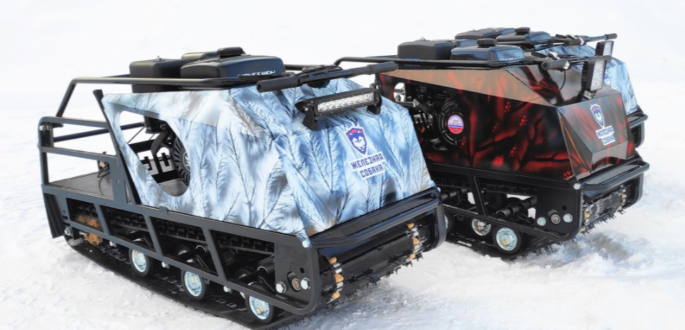 Мотобуксировщик Irondog (Железная собака) M500 15 Камуфляж Охотник в Красногорске