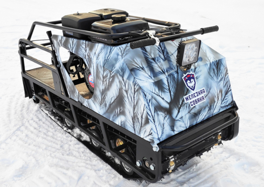 Мотобуксировщик Irondog (Железная собака) M500 15 Камуфляж Охотник в Красногорске