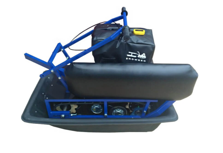 Мини-мотобуксировщик Альбатрос-М с фарой в Красногорске