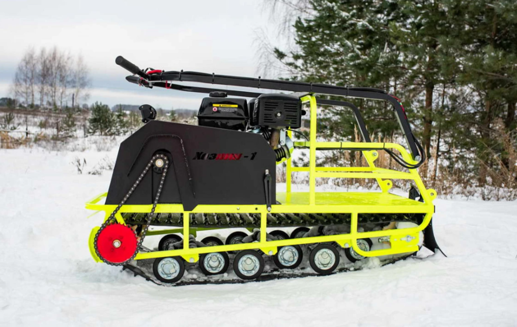 Мотобуксировщик Бурлак ХОЗЯИН-1 (капот металл) в Красногорске