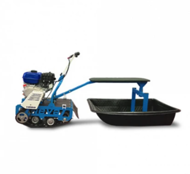 Мотобуксировщик НЕВА МС-1К с санями и сиденьем в Красногорске