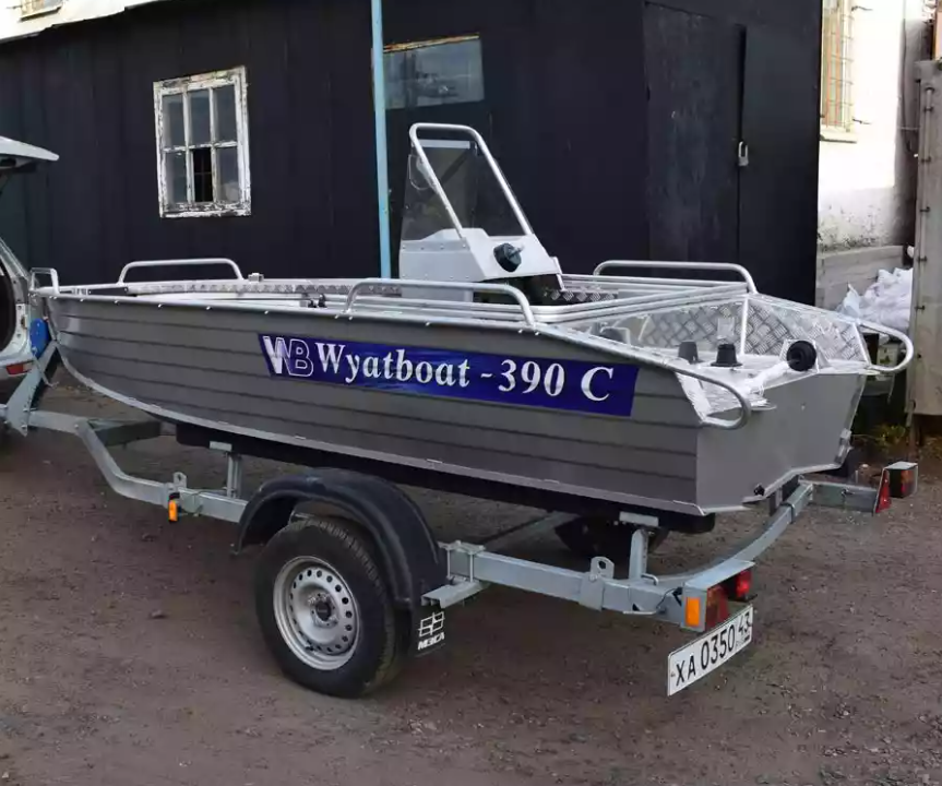 Алюминиевая лодка Wyatboat-390 C в Красногорске