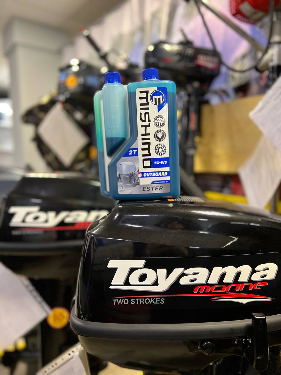 Масло MISHIMO 2T OUTBOARD (ESTER) полусинтетика 1 л в Красногорске