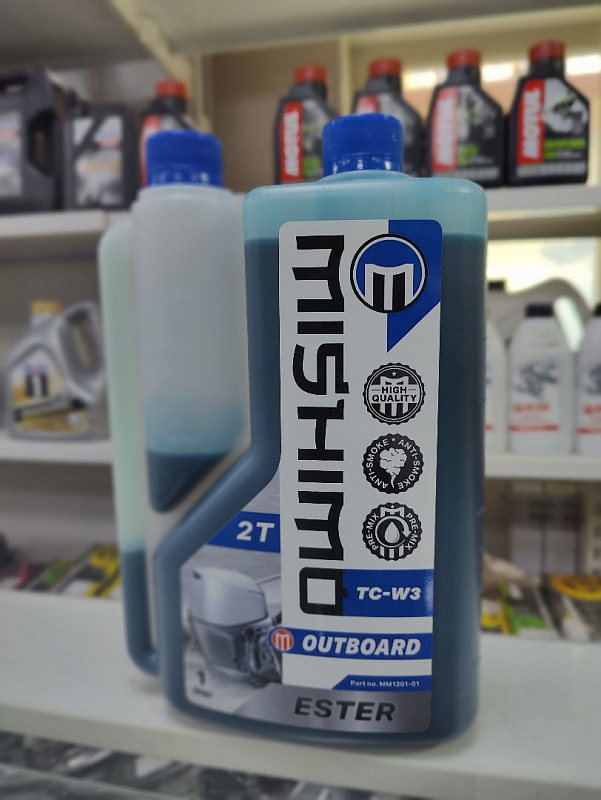 Масло MISHIMO 2T OUTBOARD (ESTER) полусинтетика 1 л в Красногорске