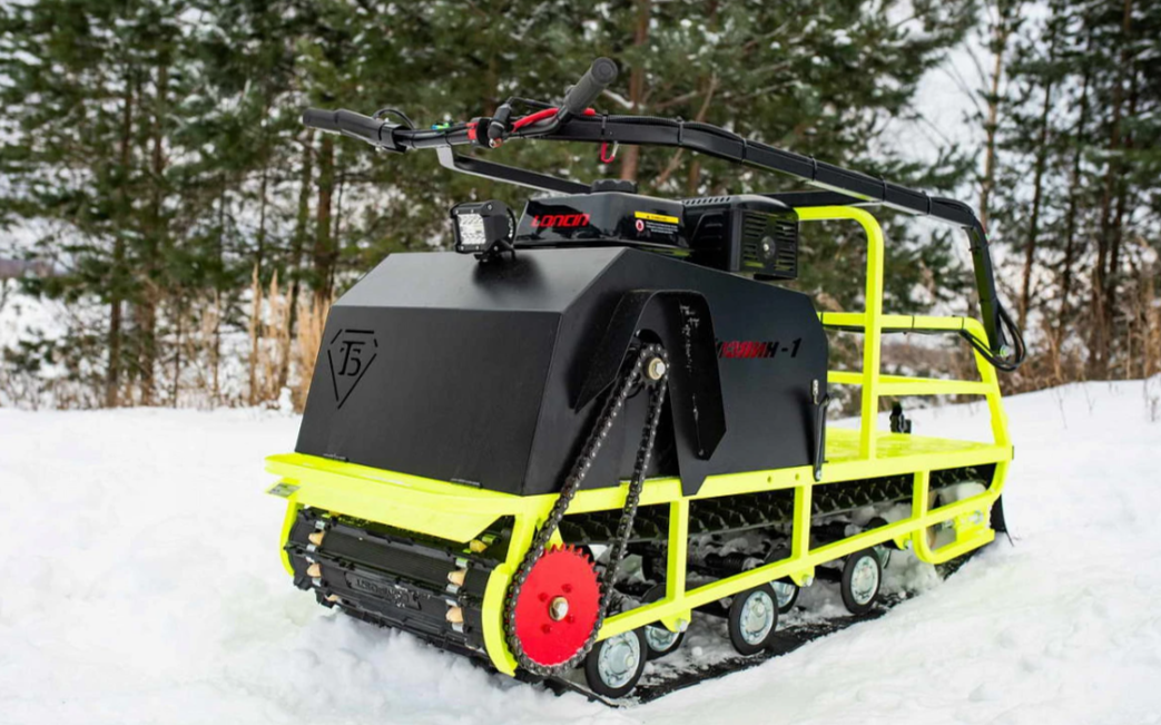 Мотобуксировщик Бурлак ХОЗЯИН-1 (капот металл) в Красногорске