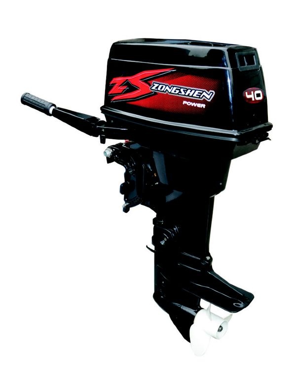 Лодочный мотор Zongshen T40 (+руль+пульт) в Красногорске