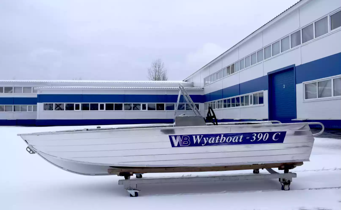Алюминиевая лодка Wyatboat-390 C в Красногорске