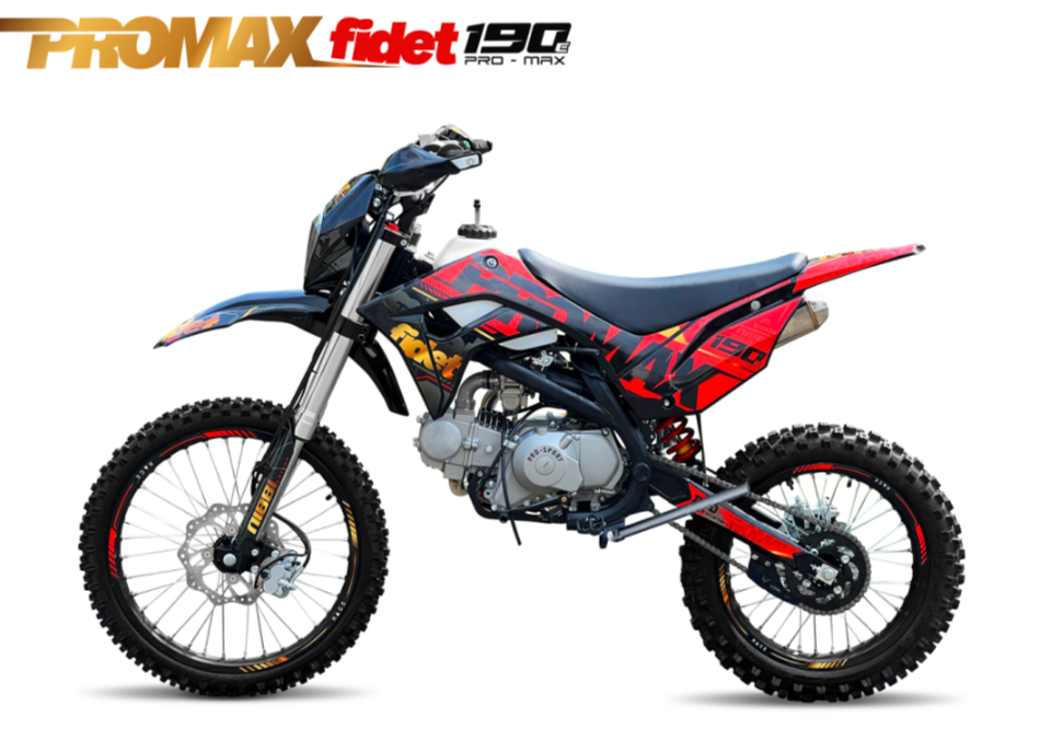 Мотоцикл (питбайк) PROMAX FIDET (ФАЙДЕТ) 190E MAX PRO LUX 19/16 в Красногорске
