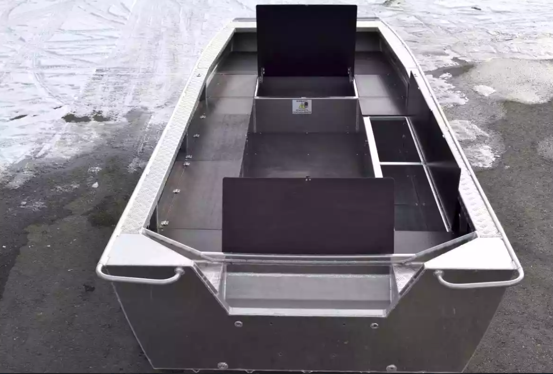 Алюминиевая лодка Wyatboat-490 Jonboat в Красногорске