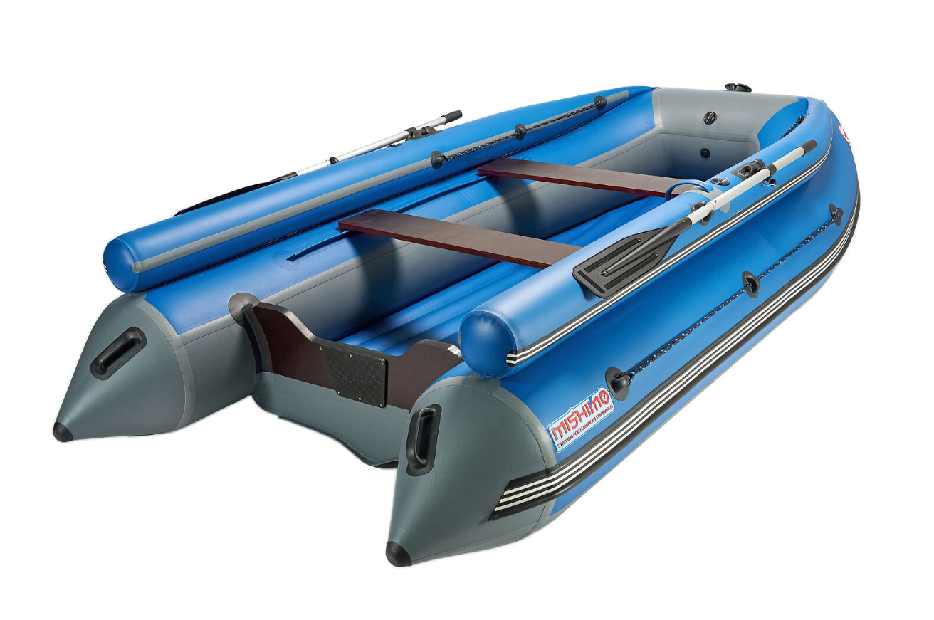 КОМПЛЕКТ ЛОДКА MISHIMO FAMILY LITE 370 + МОТОР MARLIN MP 9.9 AMHS PROLINE FORCE в Красногорске