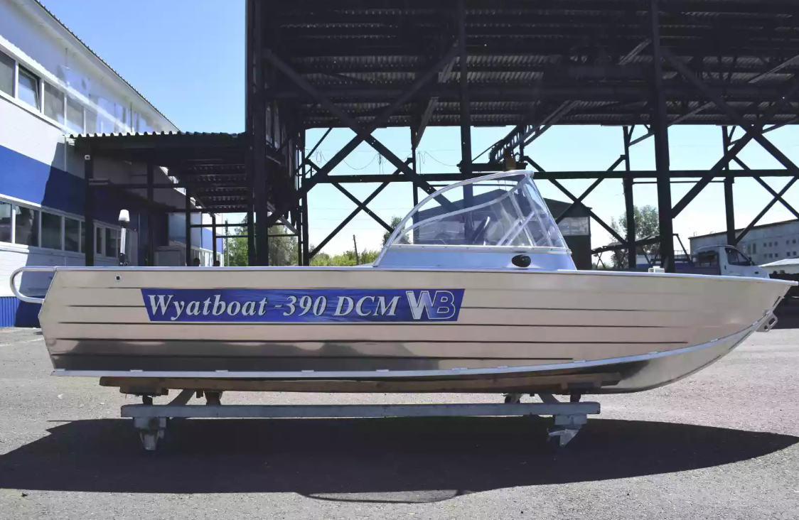 Алюминиевая лодка Wyatboat-390 DCM в Красногорске