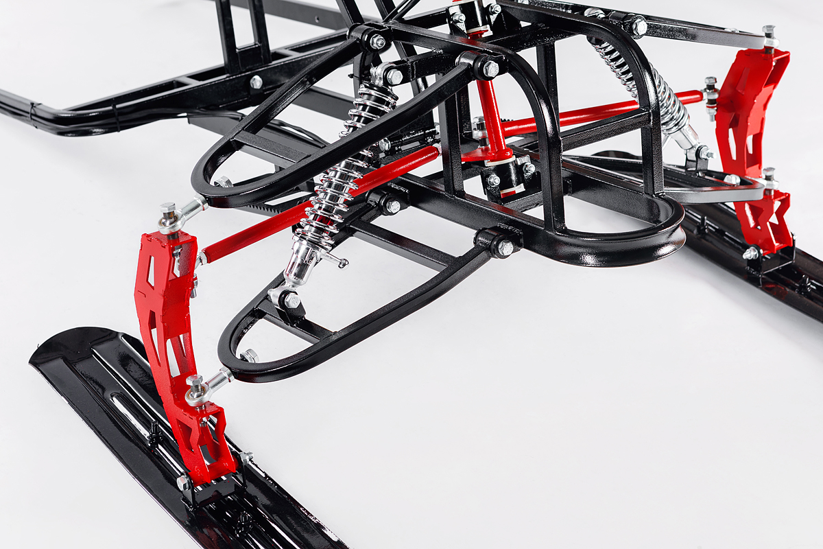 Лыжный модуль IKUDZO TERRAIN с подогревом ручек металлические лыжи в Красногорске