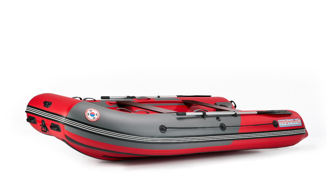 КОМПЛЕКТ ЛОДКА MISHIMO PRO 350 + ЛОДОЧНЫЙ МОТОР MARLIN MP 9.9 (15) AMHS PROLINE в Красногорске