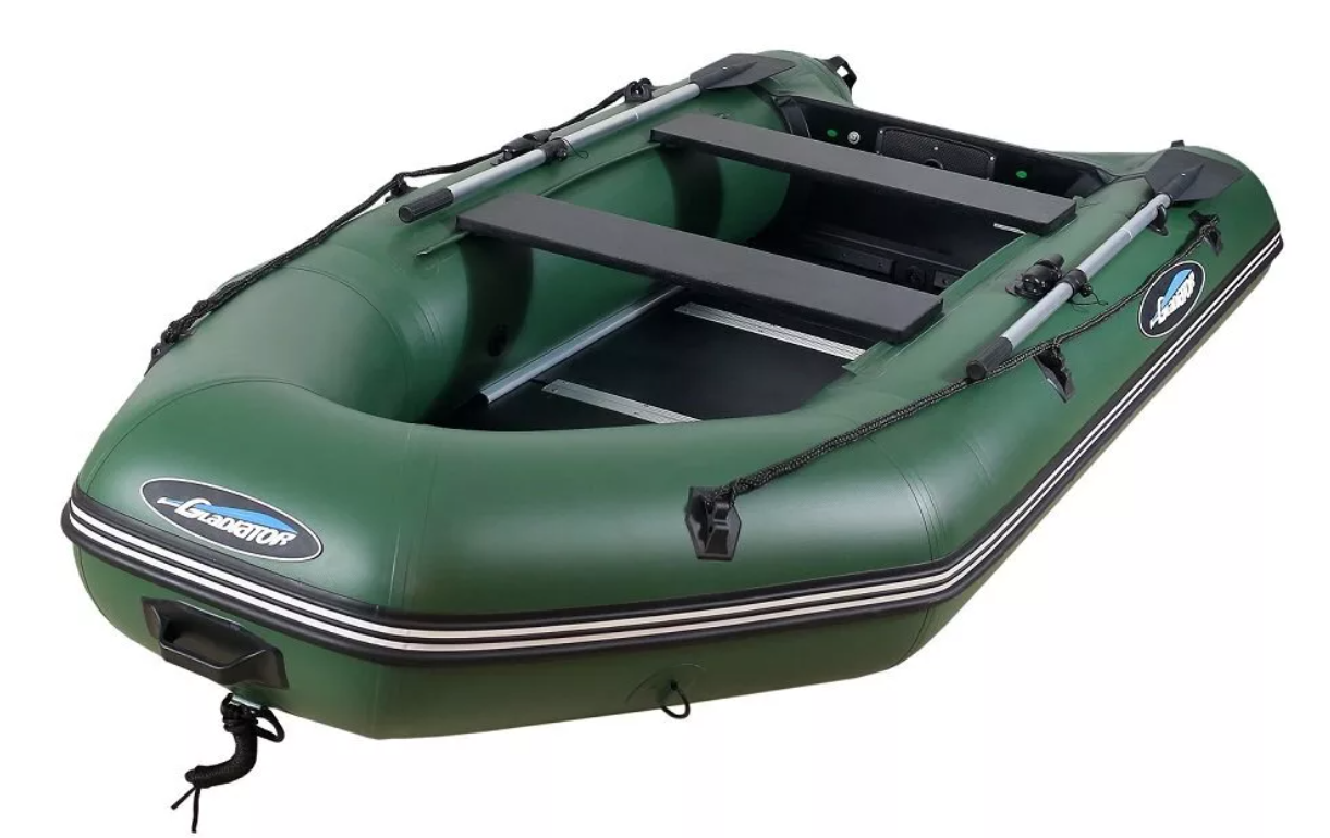 МОТОРНО-ГРЕБНАЯ ЛОДКА ПВХ GLADIATOR A 280 ТК С ФАНЕРНЫМ ДНОМ в Красногорске