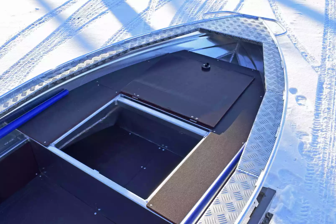 Алюминиевая лодка Wyatboat-370 Р FISH в Красногорске