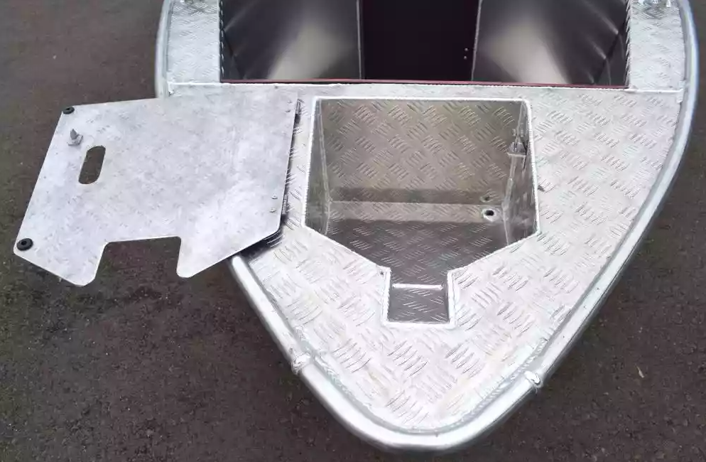 Алюминиевая лодка Wyatboat-390 DCM Увеличенный борт в Красногорске