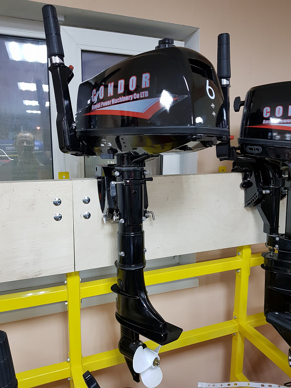 Лодочный мотор Condor F6HS без бака 12 л. в Красногорске