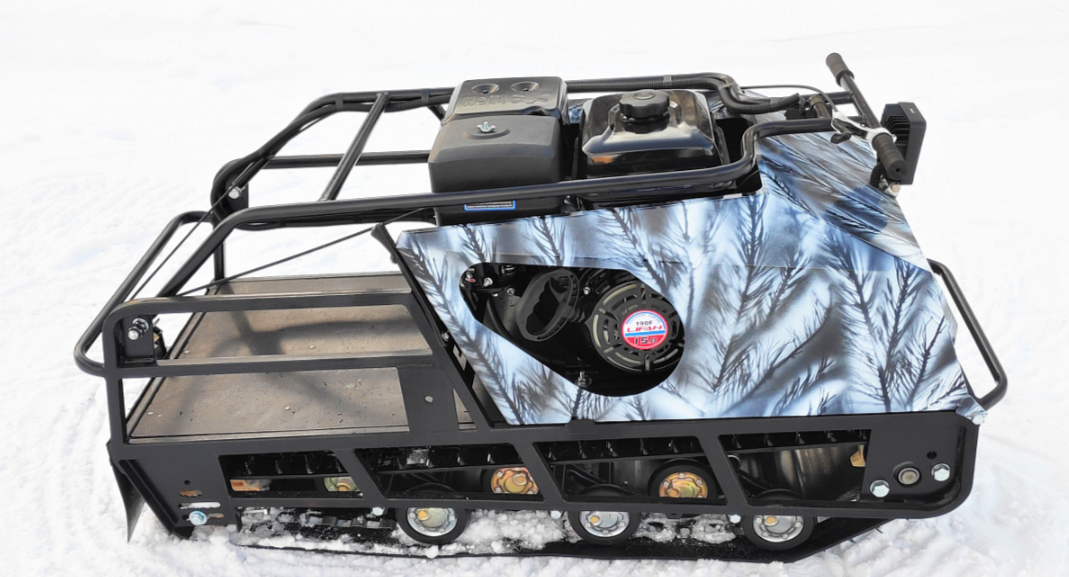 Мотобуксировщик Irondog (Железная собака) M500 15 Камуфляж Охотник в Красногорске