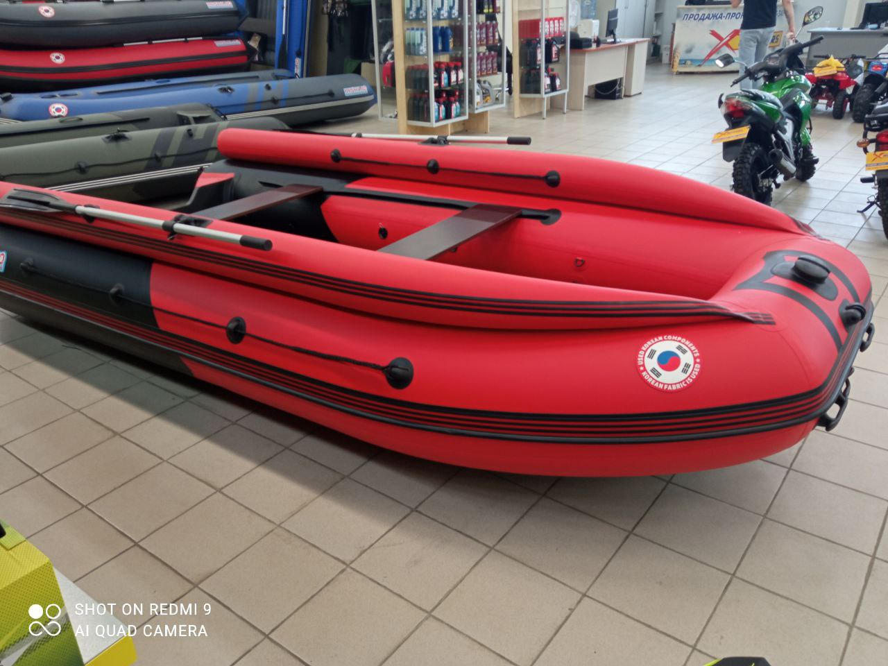 Лодка MISHIMO RIVER FJET PRO 410  под водомет в Красногорске