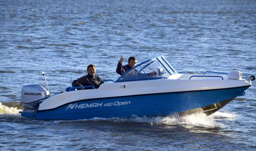 Комбинированный катер Neman-450 Open в Красногорске