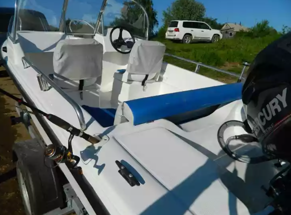 Стеклопластиковый катер Wyatboat-430 DC (тримаран) в Красногорске