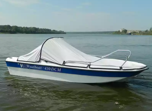 Стеклопластиковый катер Wyatboat-430 DCM (тримаран) в Красногорске